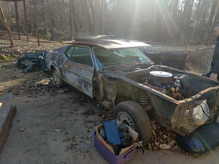 1971 Ford Mustang Mach 1 Restaurierungsprojekt komplett mit Teilen