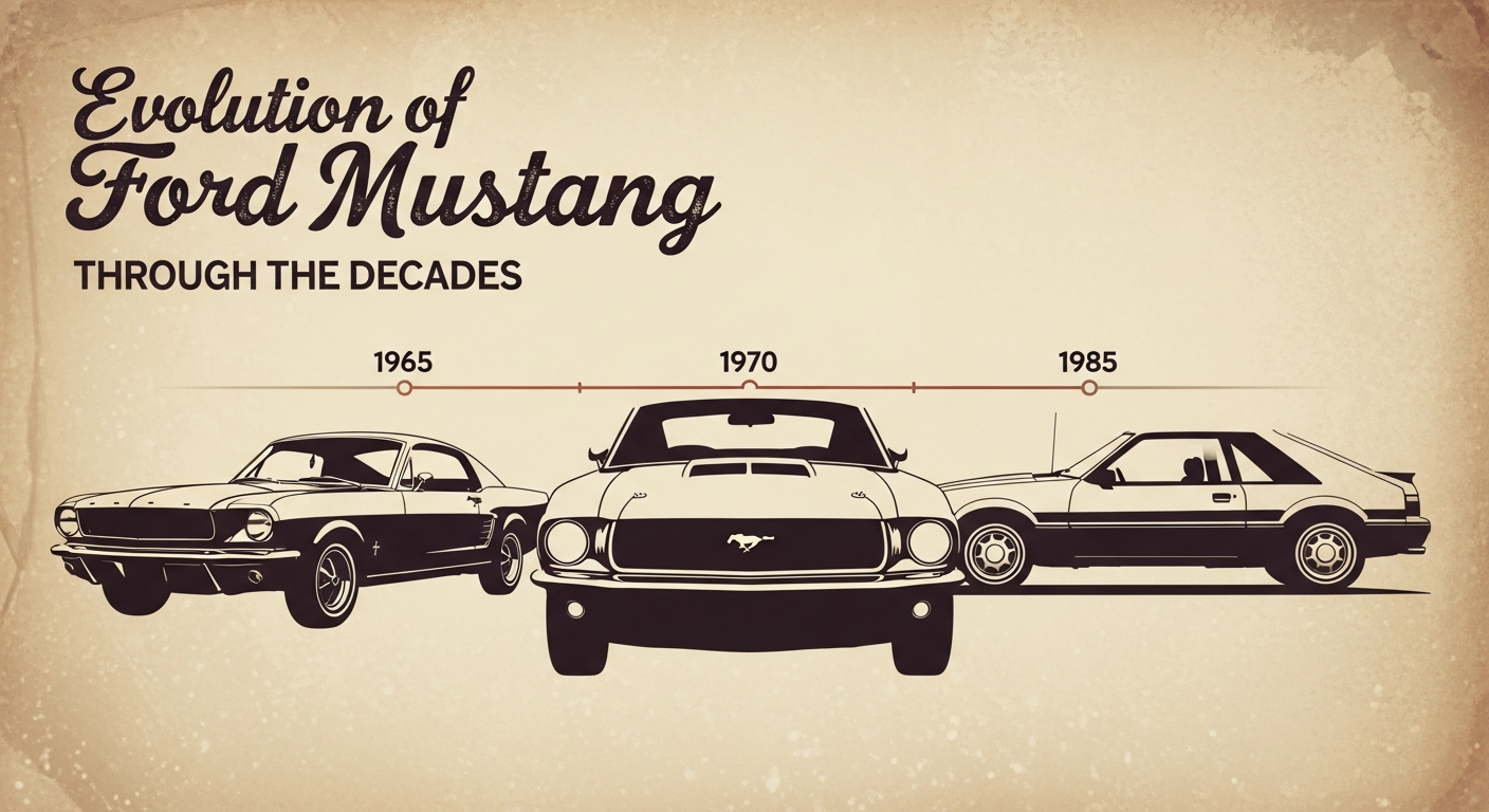 Die Evolution des Mustangs